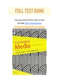 Converging Media 6th Edition Pavlik Test Bank