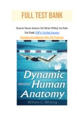 Dynamic Human Anatomy 2nd Edition Whiting Test Bank