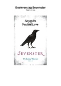 Boekverslag Sevenster Alexandra Penryn Lowe