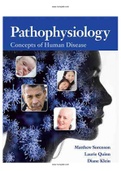 Pathophysiology Concepts Of Human Disease 1st Edition Sorenson Test Bank