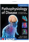 Pathophysiology of Disease An Introduction to Clinical Medicine 8th Edition Hammer McPhee Test Bank