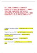 OS1 SWE NEWEST EXAM WITH COMPLETE QUESTIONS AND CORRECT VERIFIED ANSWERS (DETAILED ANSWERS) ALREADY GRADED A+ 100% GUARANTEED TO PASS CONCEPTS!!