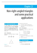 Basic Engineering Mathematics-Non-right-angled triangles