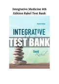 Integrative Medicine 4th Edition Rakel Test Bank