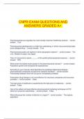  CNPR EXAM QUESTIONS AND ANSWERS GRADED A+.