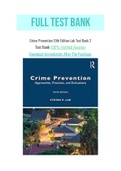 Crime Prevention 10th Edition Lab Test Bank 2