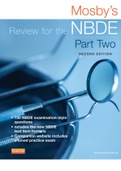 Mosby's - Review for the NBDE - Review for Dental Board Exam