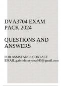 DVA3704 Exam pack 2024(Development Planning)