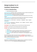 Biologie H.9 ´Bloedsomloop´ & H.10 ´Voeding en Vertering´ 5VWO