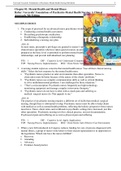 TEST BANK For Varcarolis' Foundations of Psychiatric-Mental Health Nursing A Clinical Approach, 9th Edition by Margaret Jordan Halter - ISBN 9780323697071