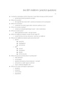 BIO 001 Midterm 1 Study Guide