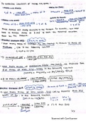 Summery of Stoichiometry  Moles and grams calculation 