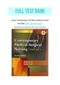 Contemporary Medical-Surgical Nursing 2nd Edition by Daniels, Nicoll – Test Bank (1)