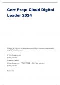 Cert Prep: Cloud Digital Leader 2024