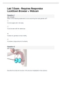 BIOD 152 A & P II Lab 7 Exam - Portage Learning (37.5 out of 40)