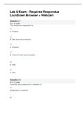 BIOD 152 A & P II Lab 8 Exam - Portage Learning