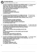 NGN ATI RN PEDS RETAKE 2024-2025 ACTUAL EXAM COMPLETE 70 QUESTIONS WITH DETAILED VERIFIED ANSWERS (100% CORRECT ANSWERS)/ALREADY GRADED A+