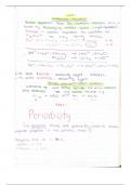 AQA A Level Chemistry from atomic structure until combining equation 