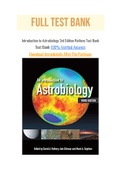 Introduction to Astrobiology 3rd Edition Rothery Test Bank