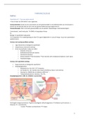 Samenvatting van het vak farmacologie Partim I (behaald resultaat 19/20)