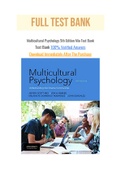 Multicultural Psychology 5th Edition Mio Test Bank