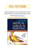 Medical-Surgical Nursing: Assessment and Management of Clinical Problems, 9th Edition Lewis, Dirksen, Heitkemper, Bucher Test Bank