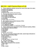 BIO 201 Chapter 002 The Chemical Basis of Life- Straighterline/BIO 201 Chapter 002 The Chemical Basis of Life- Straighterline