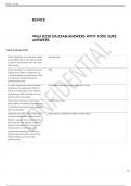 WGU D220 OA EXAM ANSWERS WITH 100- SURE ANSWERS