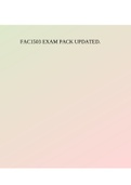 FAC1503 EXAM PACK UPDATED.