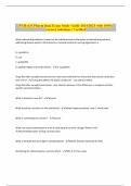 NUR-635 Pharm final Exam Study Guide 2024/2025 with 100% correct Solutions | Verified