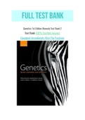 Genetics 1st Edition Meneely Test Bank 2