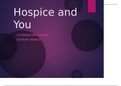 NR 449 Hospice and You