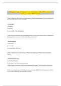 Dunphy Exam 2 Primary Care Questions with 100% Correct Answers Latest 2024 Version