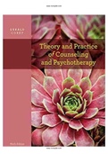 Theory And Practice Of Counseling And Psychotherapy Corey 9th Edition Test Bank