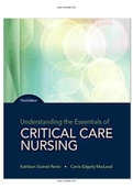 Understanding the Essentials of Critical Care Nursing 3rd Edition Perrin Test Bank