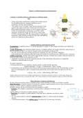 Cellular Respiration and Fermentation BIO chapter 9 notes