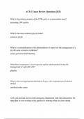 ACLS Exam Review Questions 2024