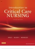 Critical Care NURSING 