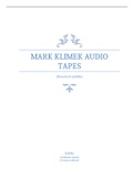 Mark Klimek Audio Tape 