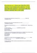 WILLOW INPATIENT CH. 3 - MEDICATIONS EXAM 2024/2025 | ACCURATE EXAM VERSIONS WITH CURRENTLY TESTING QUESTIONS AND FREQUENTLY TESTED QUESTIONS WITH ACCURATE ANSWERS AND A STUDY GUIDE