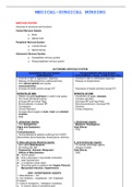 MEDICAL-SURGICAL NURSING REVIEW NOTES