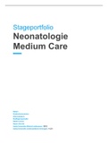 Praktijkleren 3 *CIJFER* 9,2  volledig stageportfolio neonatologie