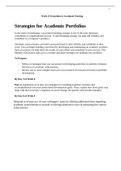 NURS 6003 Week 8 Discussion_ Strategies for Academic Portfolios.docx