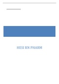 HESI RN PHARM