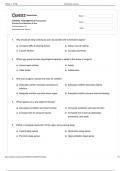  NURSING: FUNDAMENTALS Perioperative  Nursing Care Questions & Ans