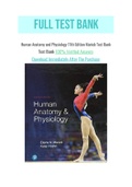 Human Anatomy and Physiology 11th Edition Marieb Test Bank