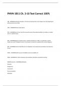 PNVN 1811 Ch. 3-10 Test Correct 100%