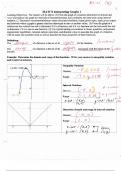 Class notes Math - Precalculus Algebra 