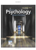 Introduction to Psychology Gateways to Mind and Behavior 15th Edition Coon Test Bank