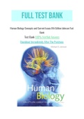 Human Biology Concepts and Current Issues 8th Edition Johnson Test Bank